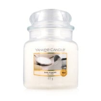 Scented Candle Yankee Candle Classic Medium Jar Candles Talcum Powder 411 g