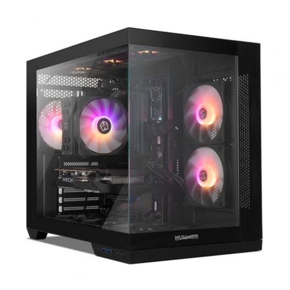 ATX Semi-tower Box Nox-Xtreme NXHUMMERASTRANEOBK Black