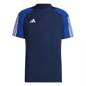 Men's Short-sleeved Football Shirt Adidas Tiro 23 Competition Blue