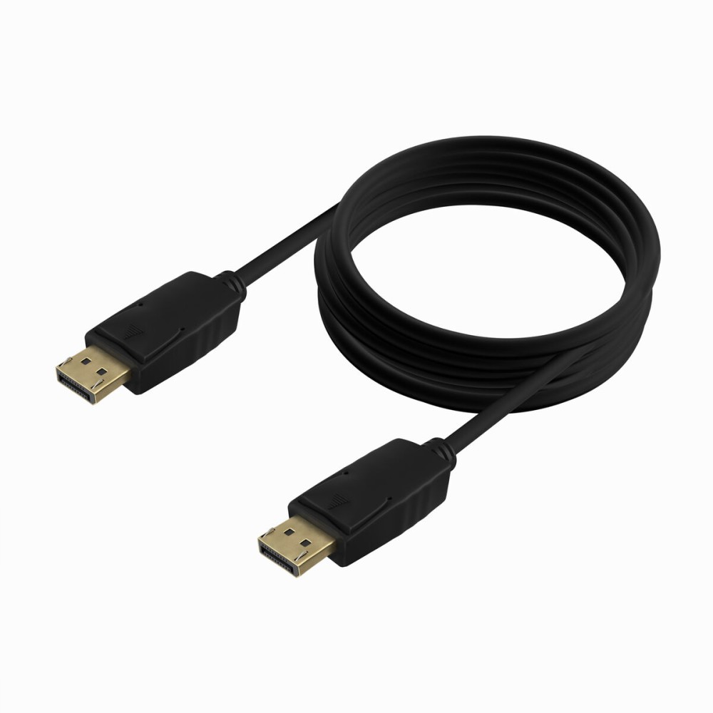 Câble DisplayPort Aisens A124-0741 4K Ultra HD Noir 3 m