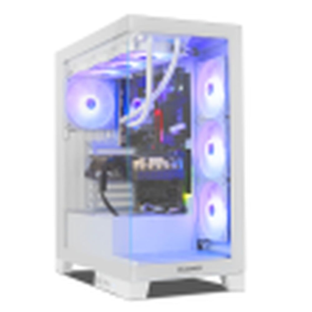 ATX Semi-tower Box Nox-Xtreme NXHUMMERGLOCKWH White