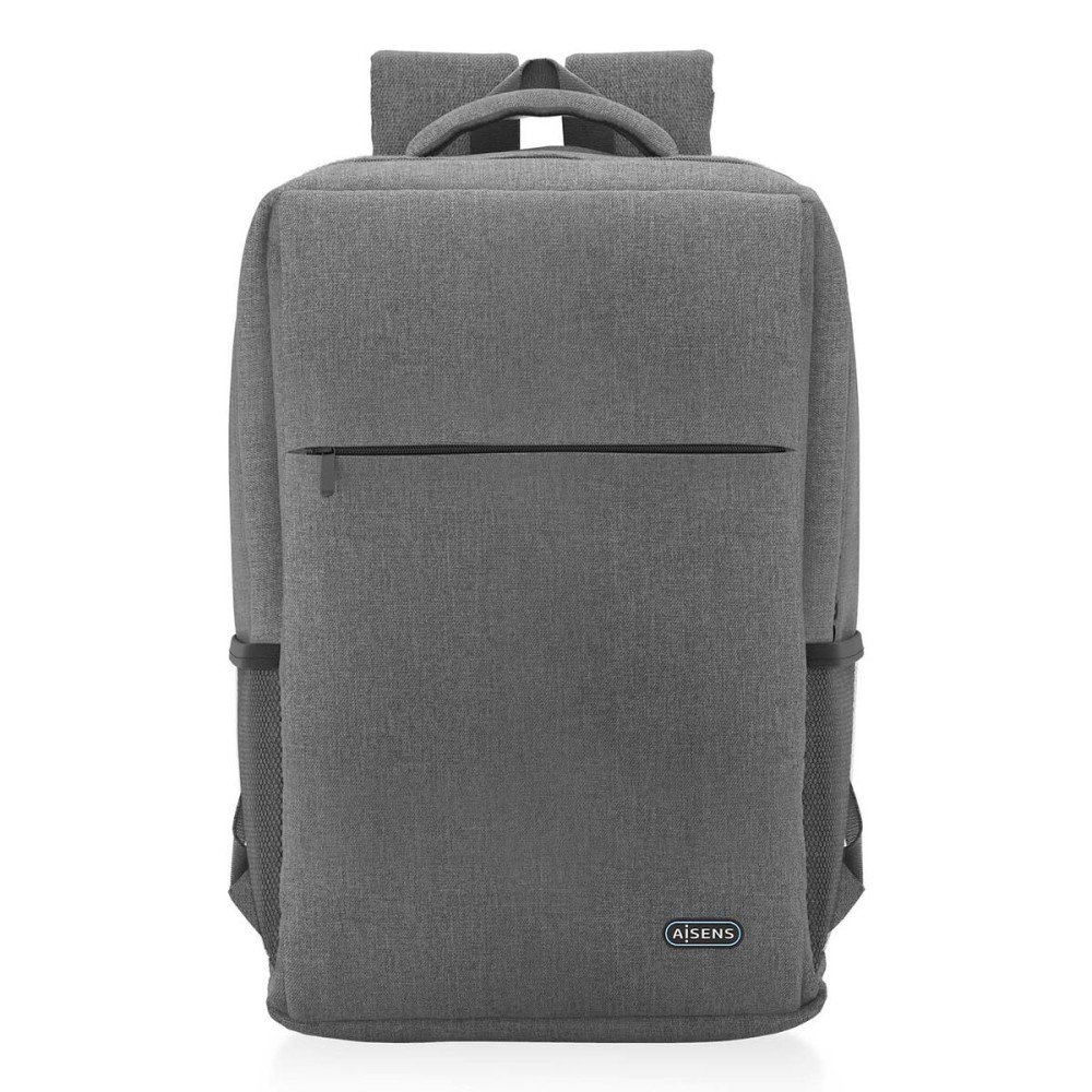 Laptop Backpack Aisens Grey