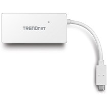 Hub USB Trendnet TUC-H4E Blanc