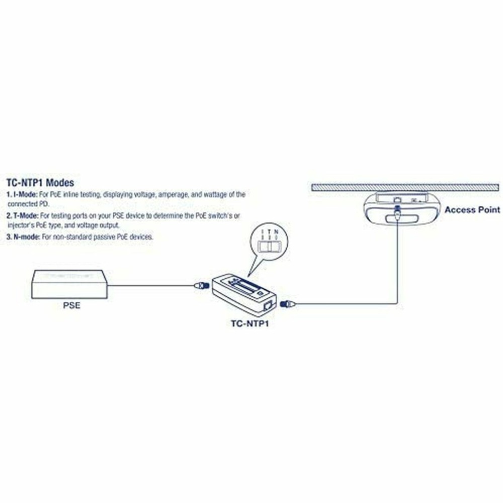 Testeur de Câbles Réseau Trendnet TC-NTP1             