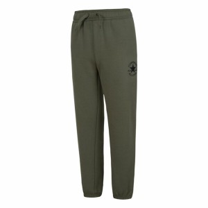 Children's Tracksuit Bottoms Converse Sustainable Core Jogger Green Olive