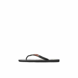 Flip Flops für Männer Jack & Jones FWLOGO PALM PRINT 12230642 Schwarz