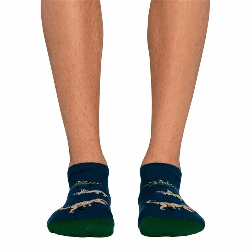 Chaussettes de Sport Jimmy Lion Jurassic Dinos Bleu