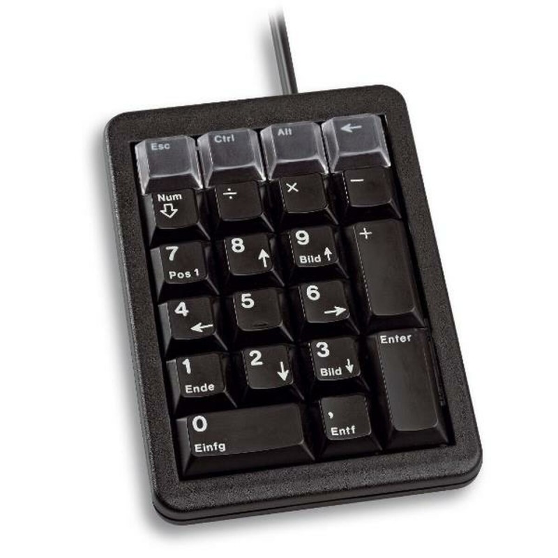 Clavier numérique Cherry G84-4700LUCES-2 USB Noir