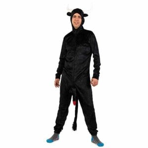 Verkleidung für Erwachsene Limit Costumes Crazy Stier Schwarz