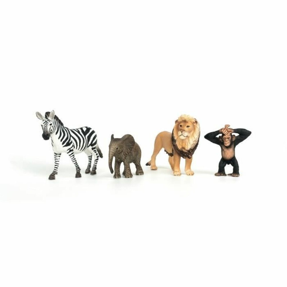 Playset Schleich My First African Animals (4 Unités)