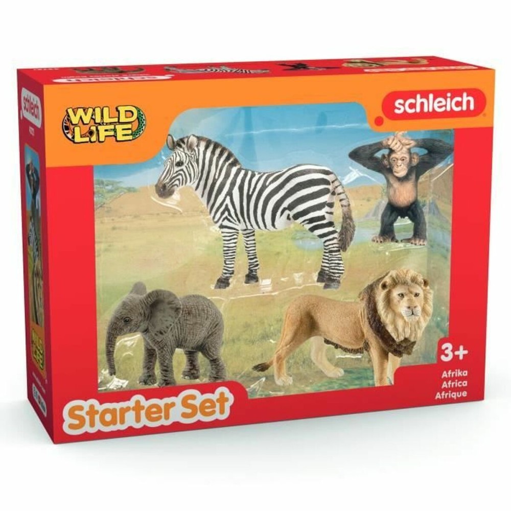 Playset Schleich My First African Animals (4 Unités)