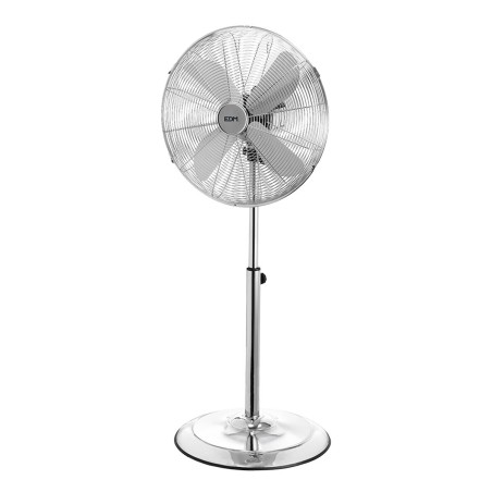 Ventilateur sur Pied EDM 33973 Argenté 60 W