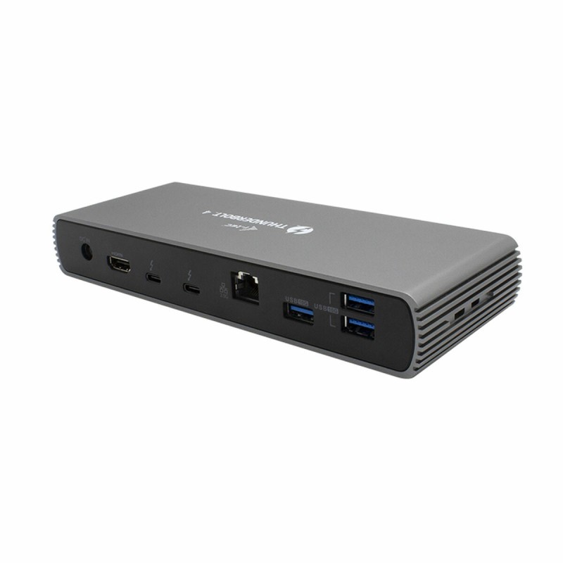 Dockstation i-Tec TB4DUALDOCKPD Schwarz