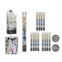 Confetti cannon NAVI-AR-482 Multicolour Paper Cardboard Plastic 5 x 78,5 x 5 cm (12 Units)