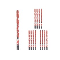 Confetti cannon 9119-80 Red Paper Cardboard Plastic 5 x 79 x 5 cm (12 Units)