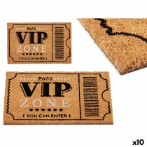 Doormat GiftDecor VIP Printed PVC Coconut Fibre 60 x 2 x 40 cm (10 Units)