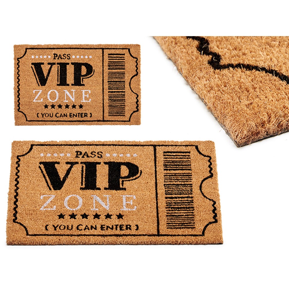 Doormat GiftDecor VIP Printed PVC Coconut Fibre 60 x 2 x 40 cm (10 Units)