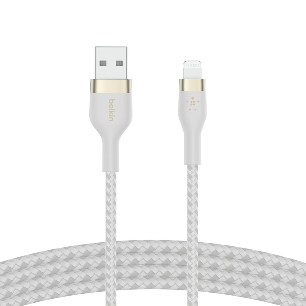 USB auf Lightning Verbindungskabel Belkin CAA010BT2MWH Weiß 2 m