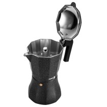 Italian Coffee Pot Fagor Black Aluminium