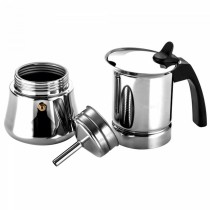 Italian Coffee Pot Fagor Black Stainless steel 60 ml