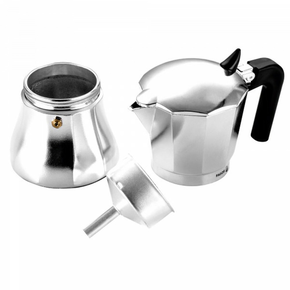 Italian Coffee Pot Fagor Aluminium