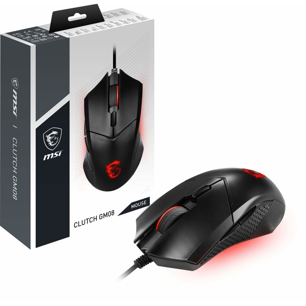 Souris Optique MSI Clutch GM08 Noir