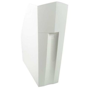 Magazine rack Exacompta White A4 polypropylene