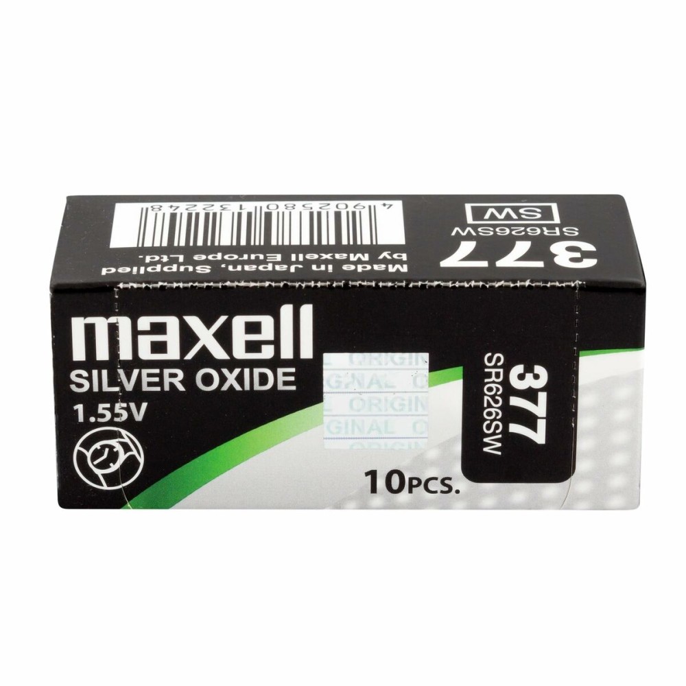 Button battery Maxell SR626SW 377 1,55 V Button Cell Batteries