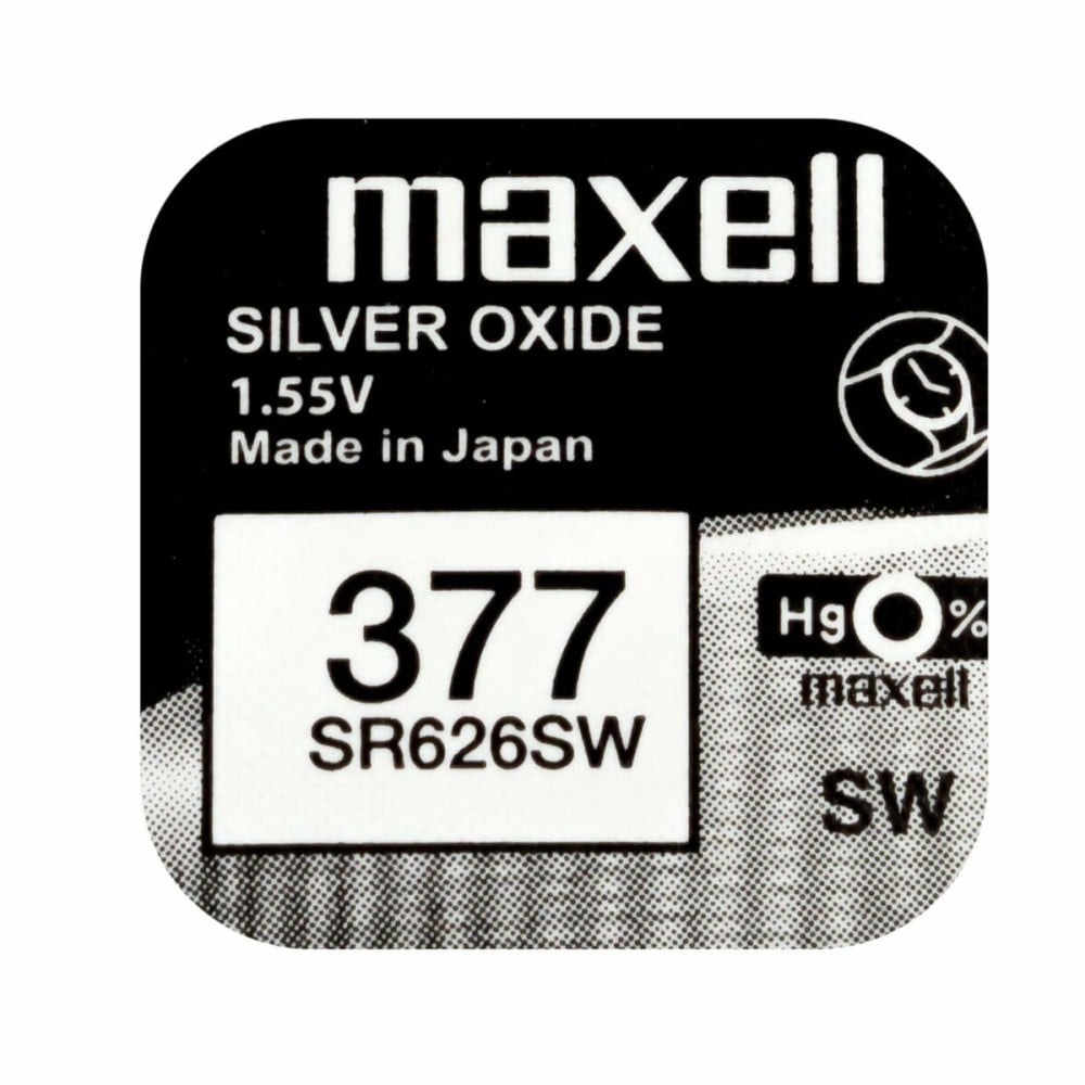 Knopfzelle Maxell SR626SW 377 1,55 V Knopfzelle