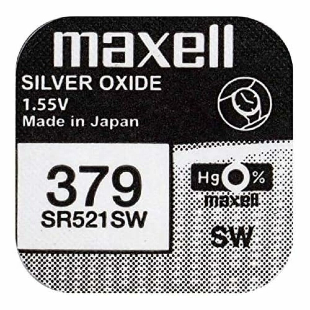 Button battery Maxell SR521SW 379 1,55 V Button Cell Batteries