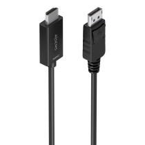 Adaptateur DisplayPort vers HDMI Aisens Noir 2 m