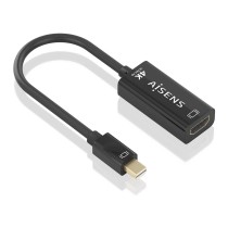 Adaptateur Mini Display Port vers HDMI Aisens Noir 15 cm