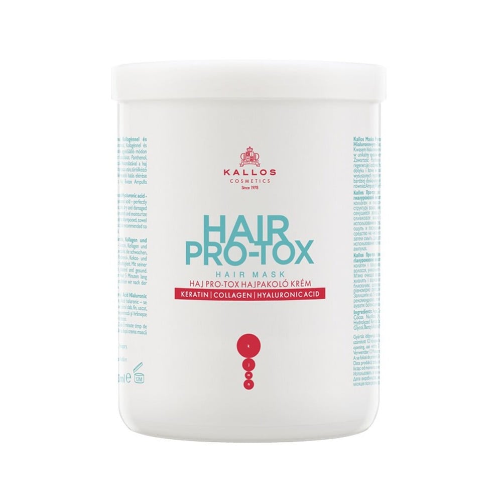 Masque réparateur pour cheveux Kallos Cosmetics Hair Pro-Tox 1 L