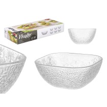 Set of bowls Vivalto TP70165IC/BH Transparent Glass 20 x 20 x 8 cm 10,3 x 10,3 x 5,5 cm (4 Units)