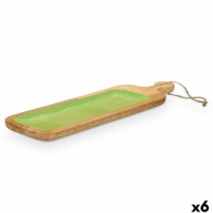 Plateau apéritif MALI-798 G Vert 50,7 x 3 x 14 cm (6 Unités)
