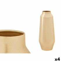 Vase GiftDecor 10216-SG Golden Iron 16 x 40 x 16 cm (4 Units)