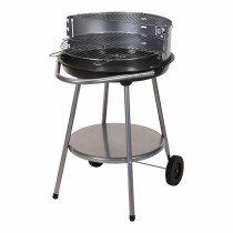 Holzkohlegrill mit Rädern Grill Schwarz Ø 51 cm