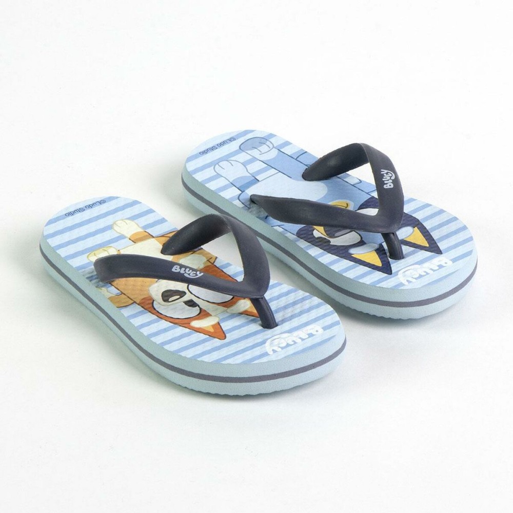 Swimming Pool Slippers Bluey Light Blue