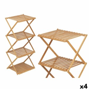 Étagère GiftDecor CH68220-5 2 Naturel Bambou 40 x 92,5 x 33,2 cm (4 Unités)