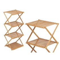 Shelves GiftDecor CH68220-5 2 Natural Bamboo 40 x 92,5 x 33,2 cm (4 Units)