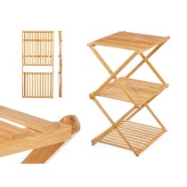 Shelves GiftDecor CH68220-5 Natural Bamboo 40 x 62 x 33,5 cm (4 Units)