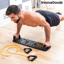 Planche de Pompes Push-Up avec Bandes de Résistance et Guide d'exercices Pulsher InnovaGoods Caoutchouc (Reconditionné A)