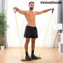 Push-Up Board with Resistance Bands and Exercise Guide Pulsher InnovaGoods Rubber (Refurbished A)