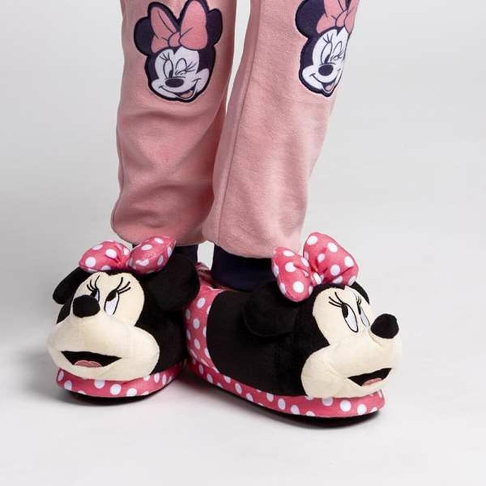 Chaussons Minnie Mouse Rose