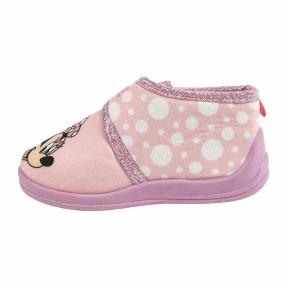 Chaussons Minnie Mouse Rose