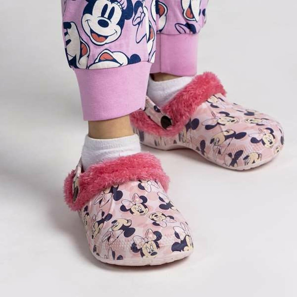 House Slippers Minnie Mouse Pink