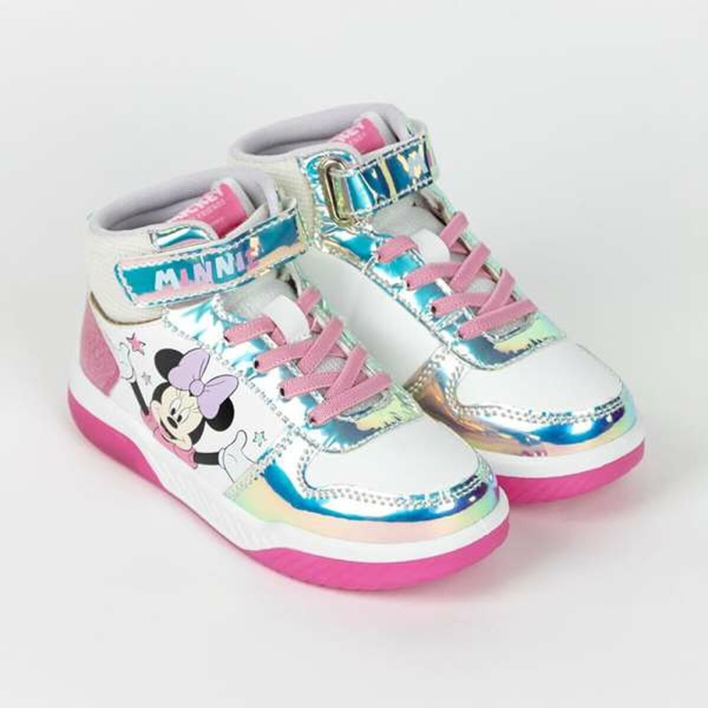 Sports Shoes for Kids Minnie Mouse Silver