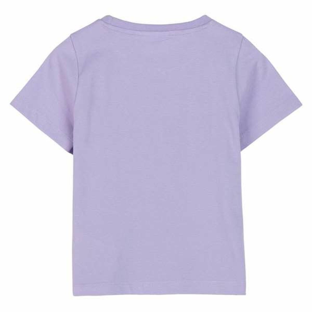 Child's Short Sleeve T-Shirt Gabby's Dollhouse White Purple