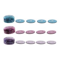Dessous de verres DKD Home Decor Aluminium Bois MDF (3 pcs)