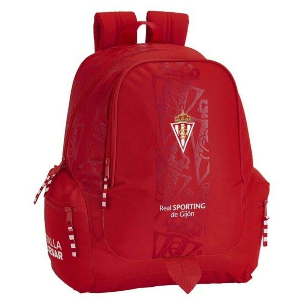 Cartable Real Sporting de Gijón Rouge